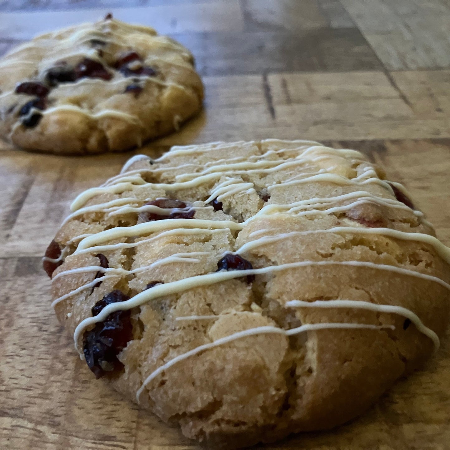White Chocolate Cranberry Cookies